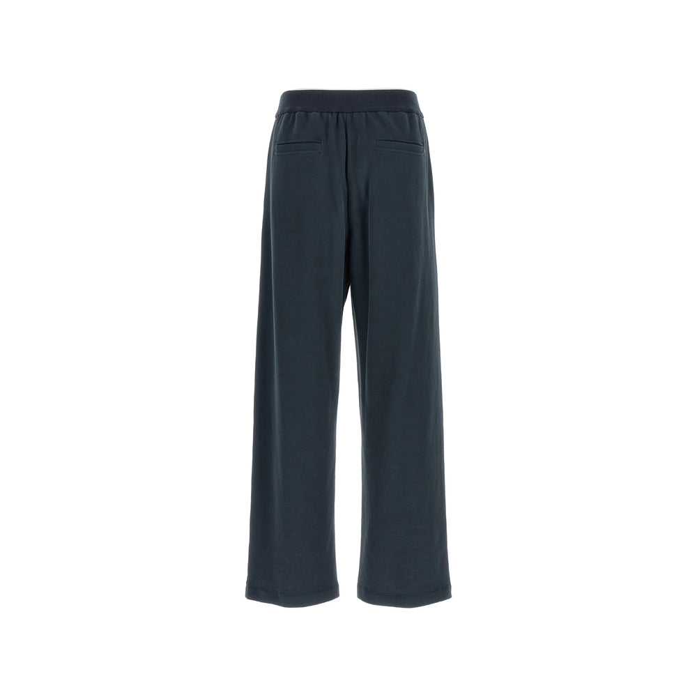 Brunello Cucinelli Blue Trousers - Track Pants Women BRUNELLO CUCINELLI