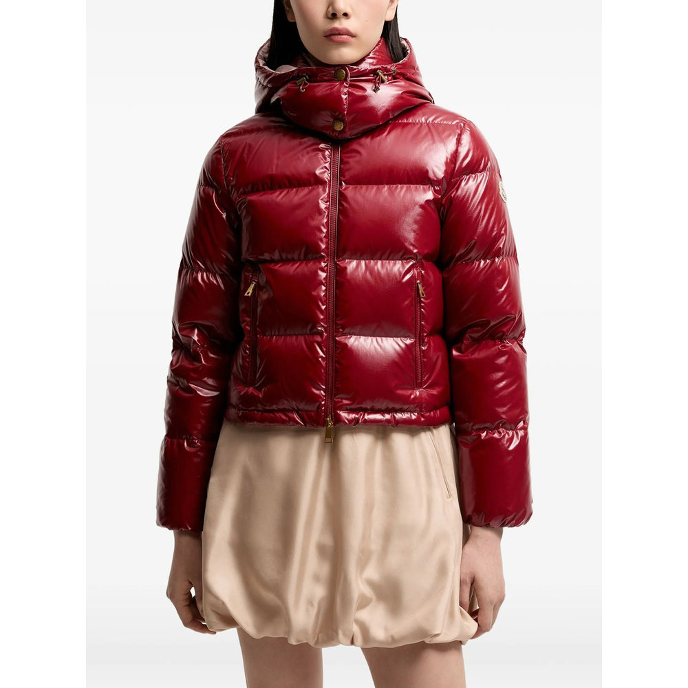 Moncler Red Jackets - Puffer Jackets Women MONCLER