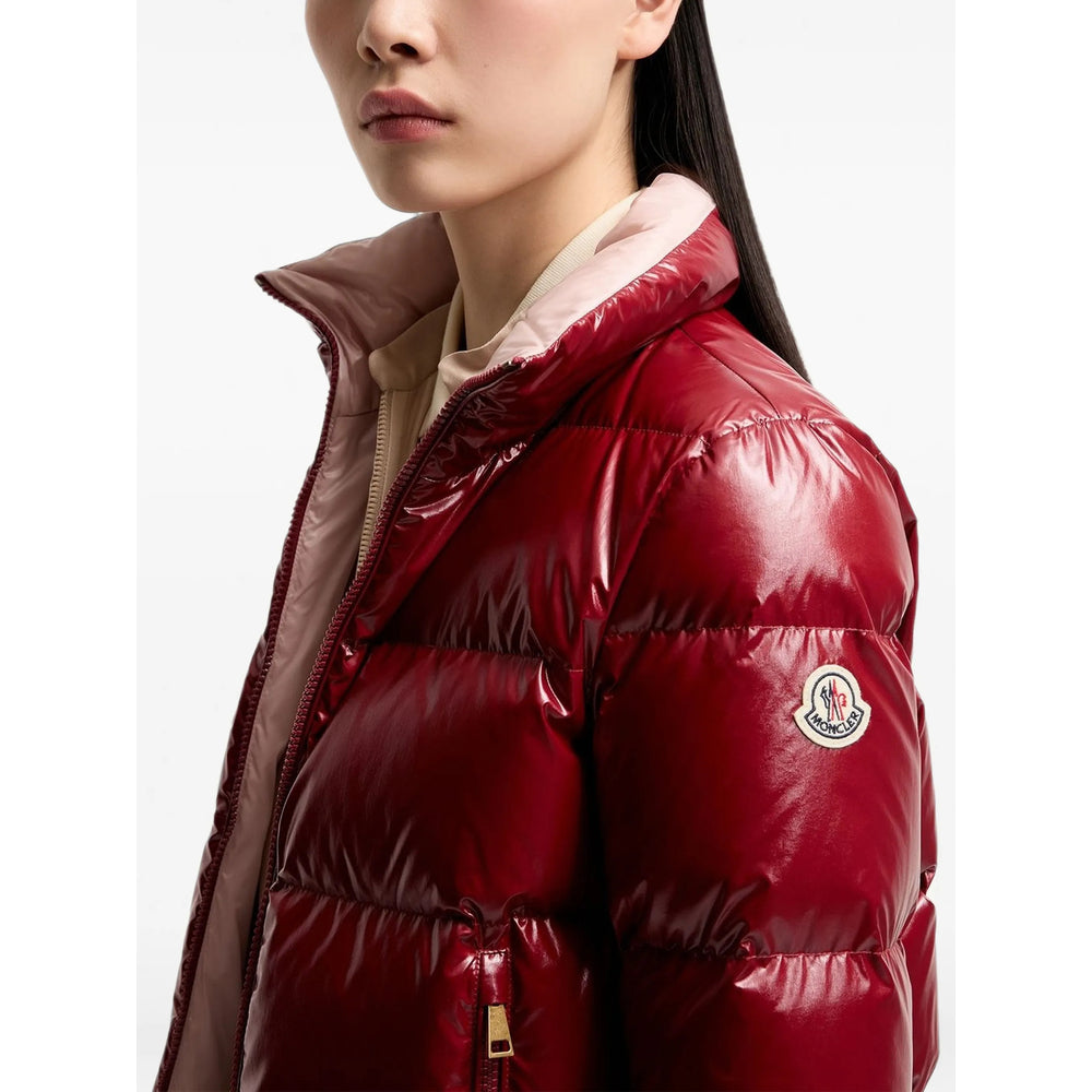 Moncler Red Jackets - Puffer Jackets Women MONCLER