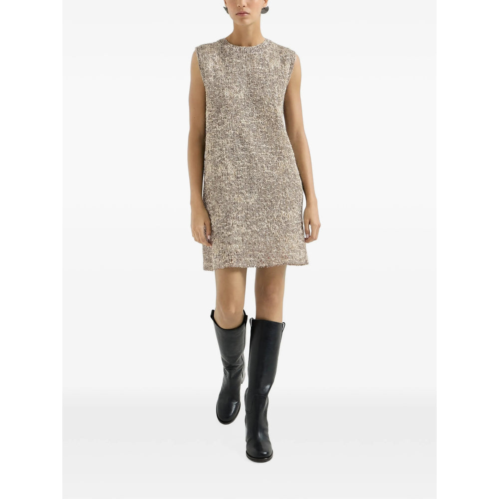 Brunello Cucinelli Neutrals Dresses - Evening Dresses Women BRUNELLO CUCINELLI