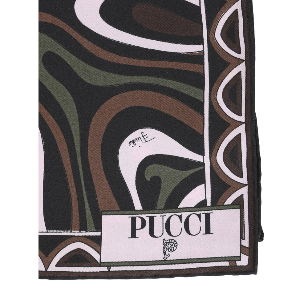 Pucci Black Scarves Women PUCCI