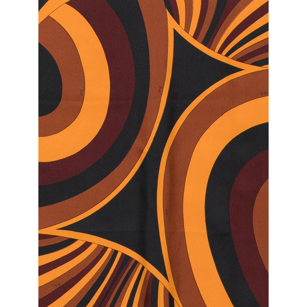 Pucci Orange Scarves Women PUCCI