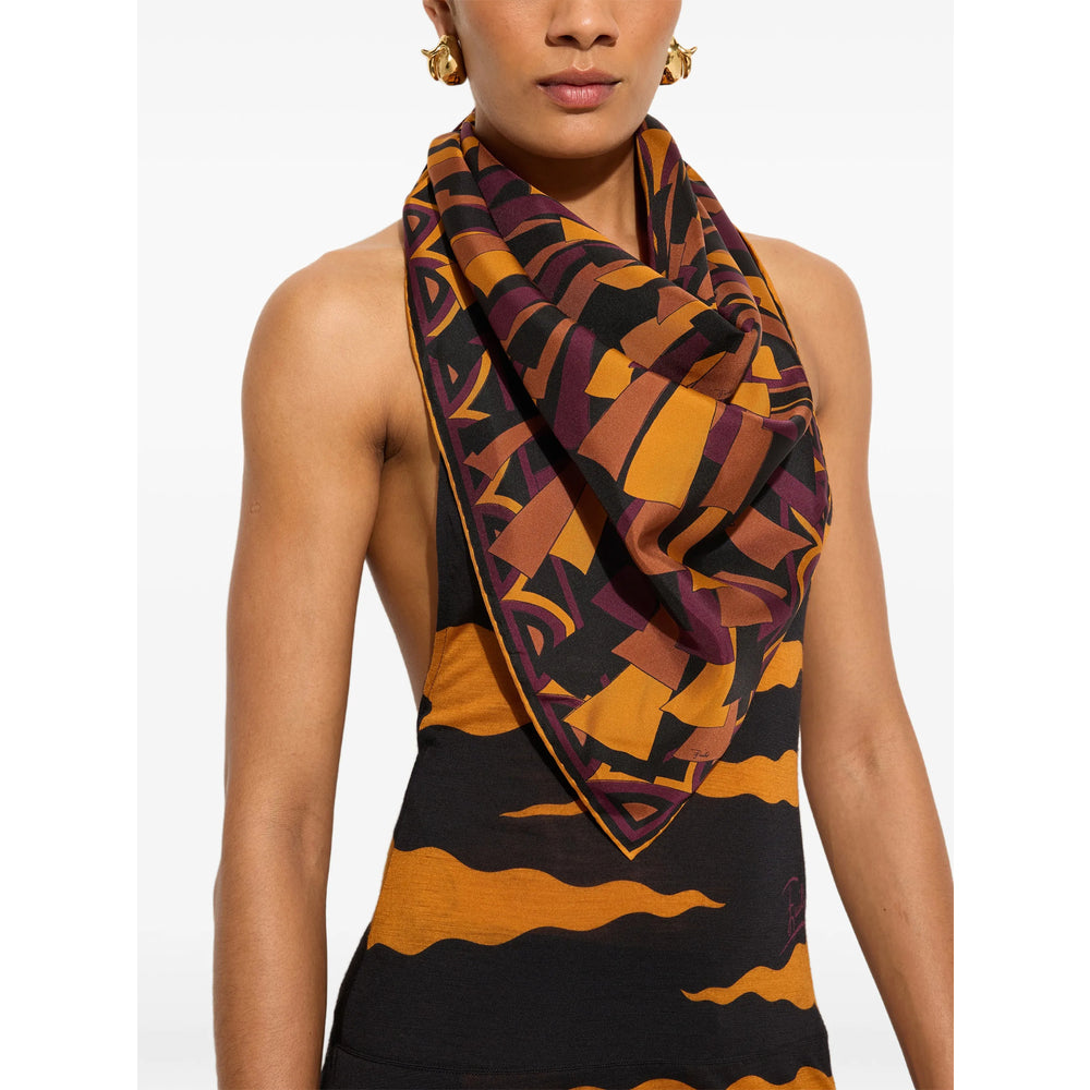 Pucci Red Scarves Women PUCCI