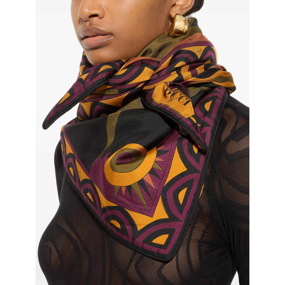 Pucci Red Scarves Women PUCCI
