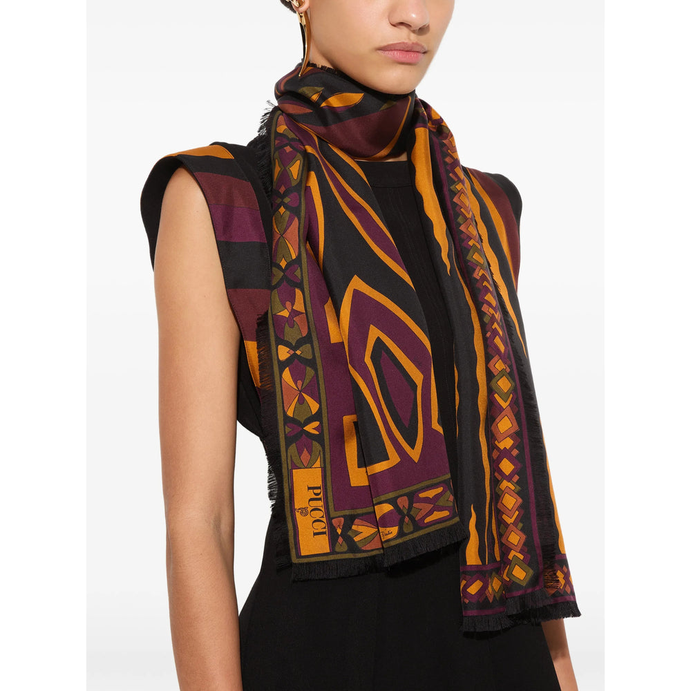 Pucci Black Scarves Women PUCCI