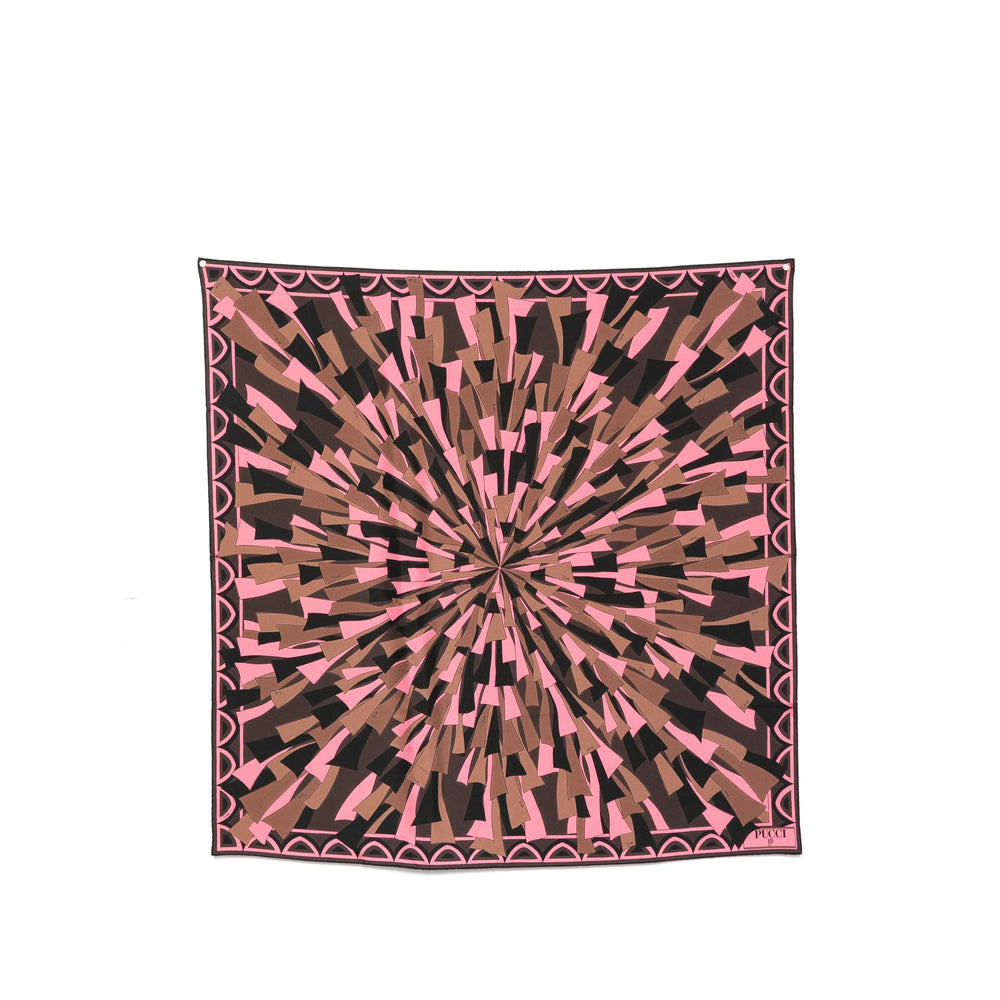 Pucci Brown Scarves Women PUCCI