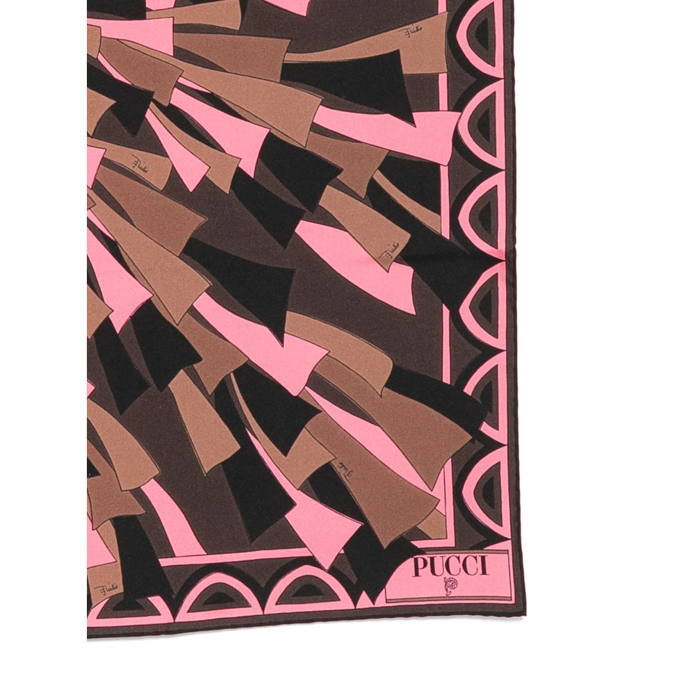 Pucci Brown Scarves Women PUCCI