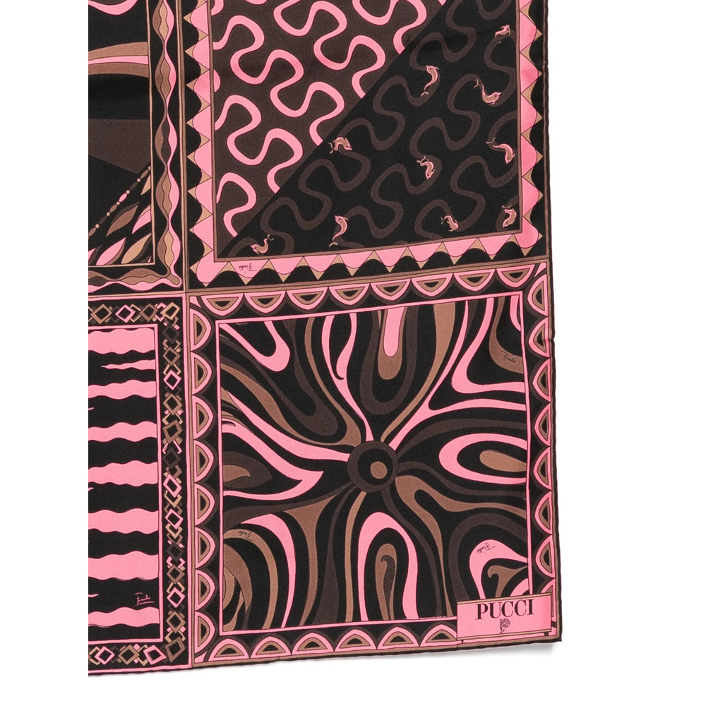 Pucci Black Scarves Women PUCCI