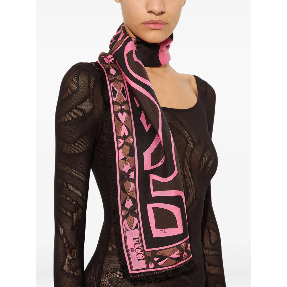 Pucci Black Scarves Women PUCCI