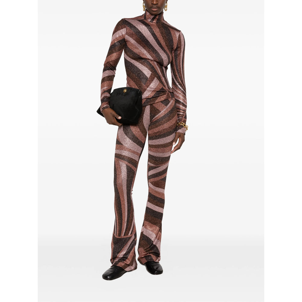 Pucci Brown Tops - T-Shirts & Jerseys Women PUCCI