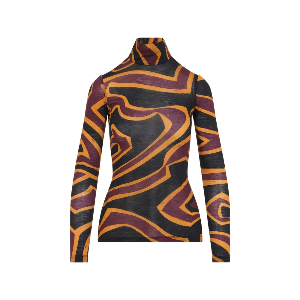 Pucci Black Tops - T-Shirts & Jerseys Women PUCCI