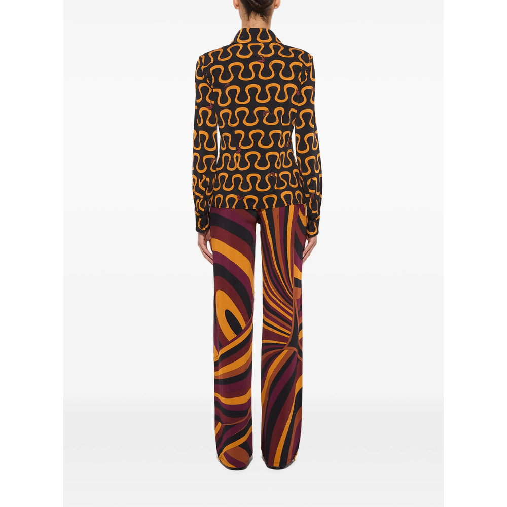 Pucci Black Trousers Women PUCCI