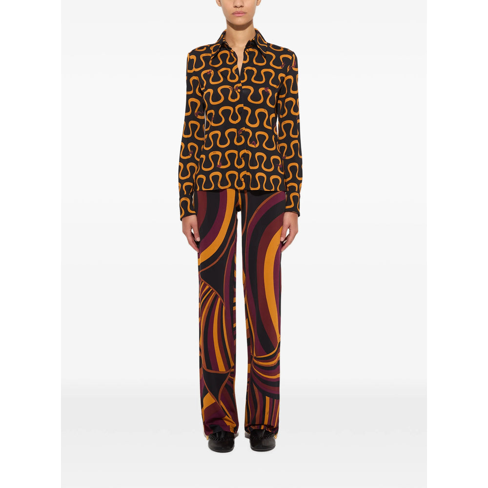 Pucci Black Trousers Women PUCCI