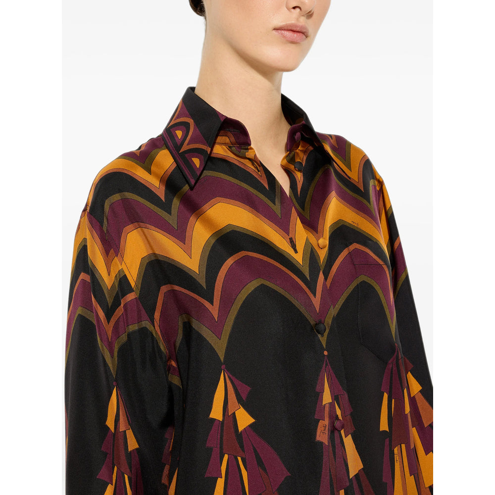 Pucci Black Tops - Shirts Women PUCCI
