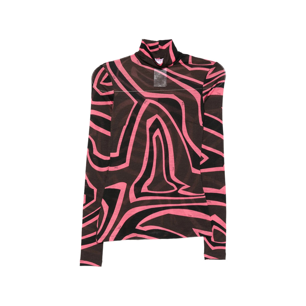 Pucci Black Tops - T-Shirts & Jerseys Women PUCCI