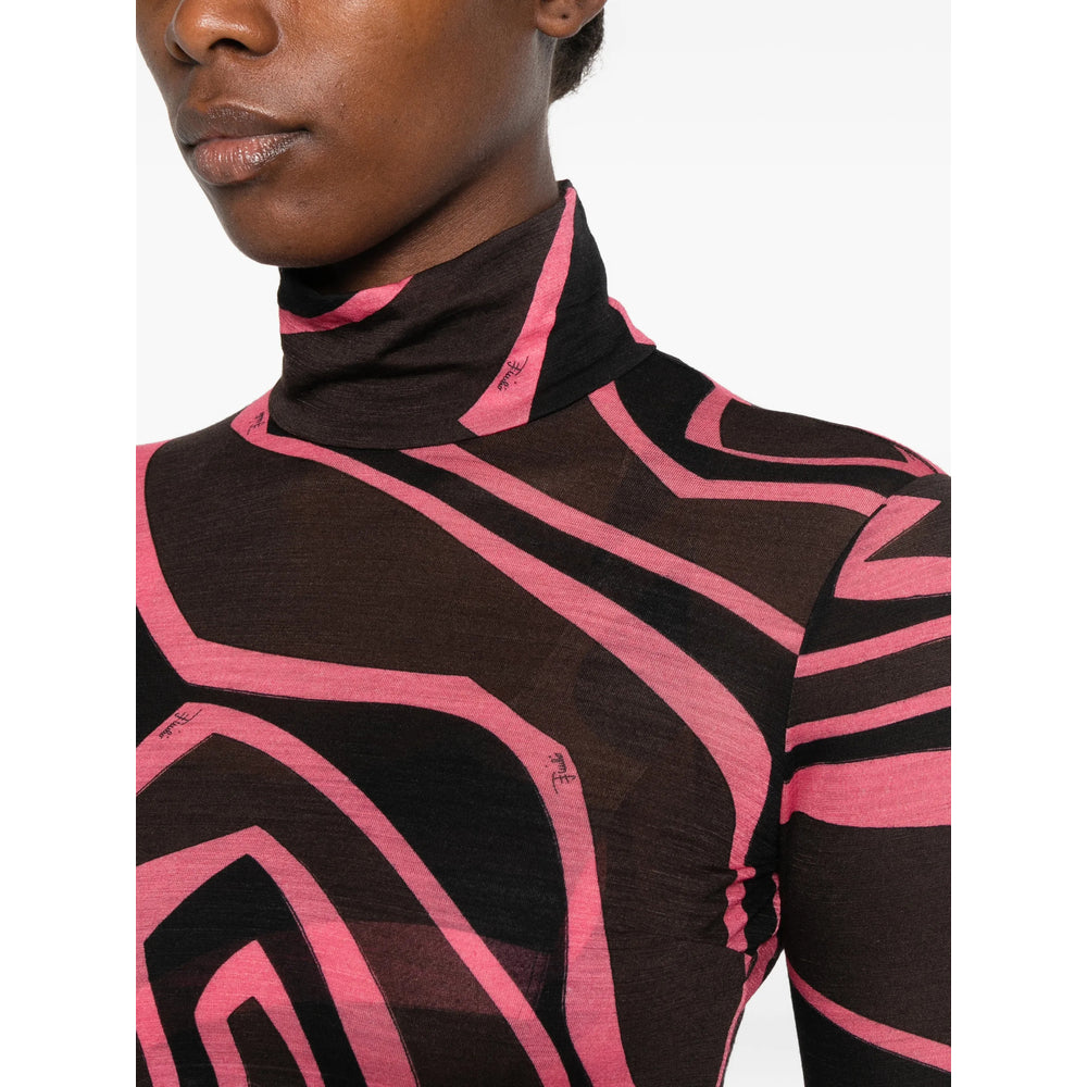 Pucci Black Tops - T-Shirts & Jerseys Women PUCCI