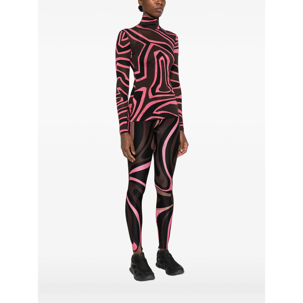 Pucci Black Tops - T-Shirts & Jerseys Women PUCCI