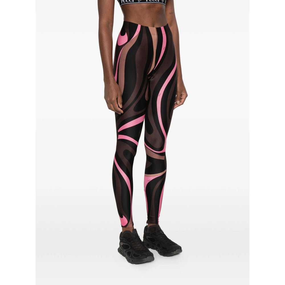 Pucci Black Trousers - Leggings Women PUCCI
