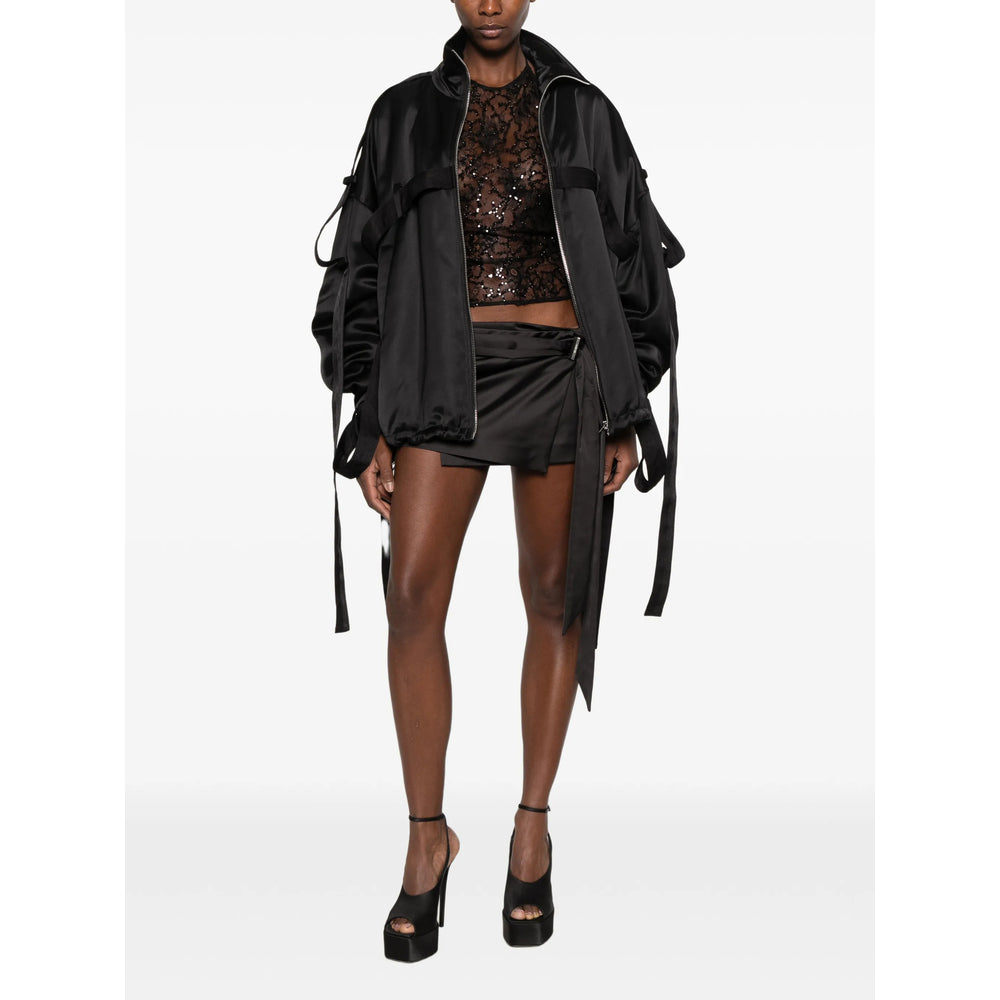 The Attico Black Skirts - Asymmetric & Draped Skirts Women THE ATTICO