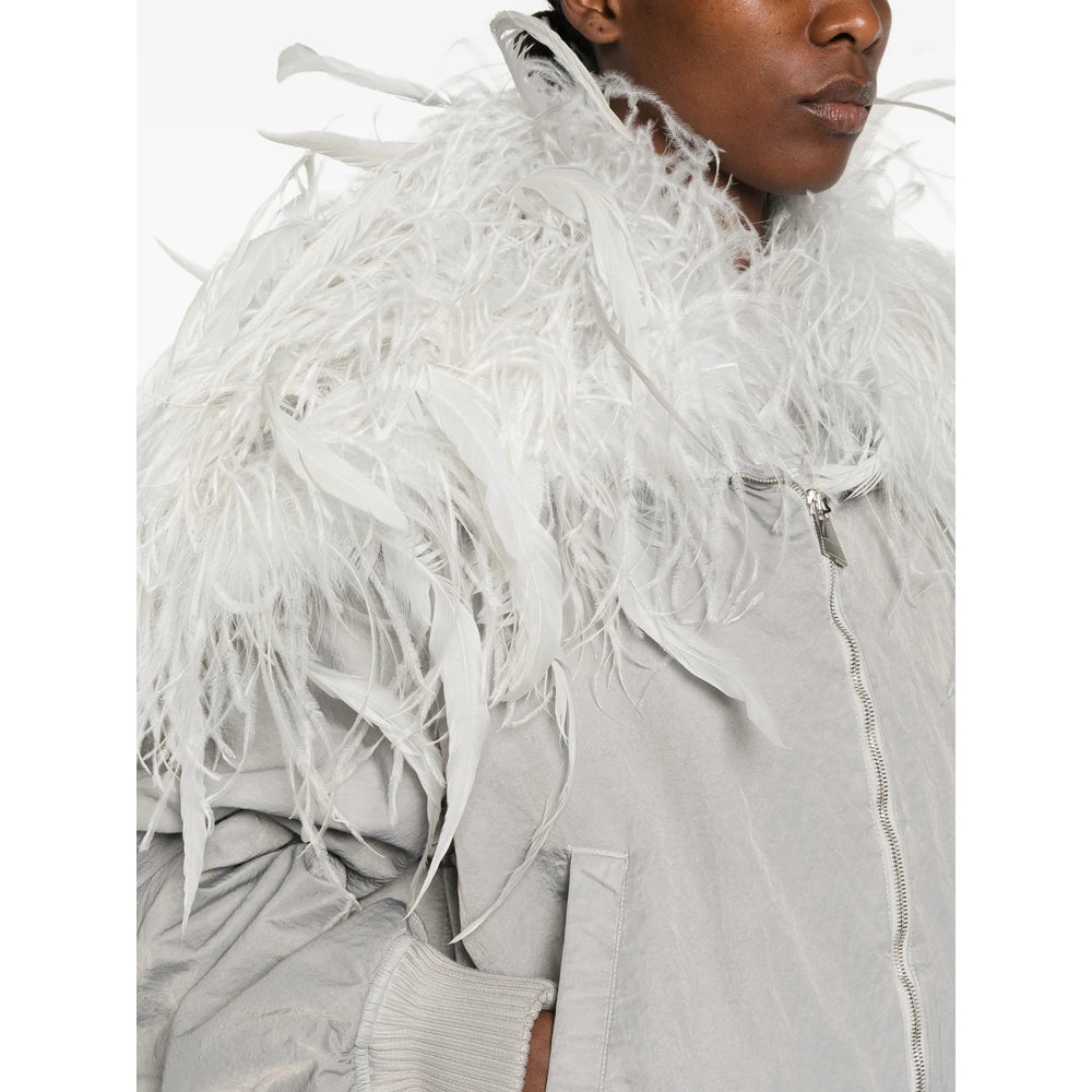 The Attico Grey Jackets - Bomber Jackets Women THE ATTICO