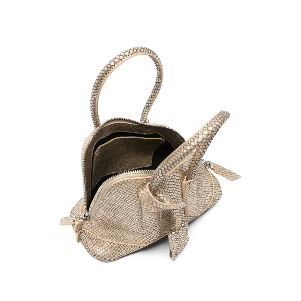 The Attico Gold Tote Bags Women THE ATTICO