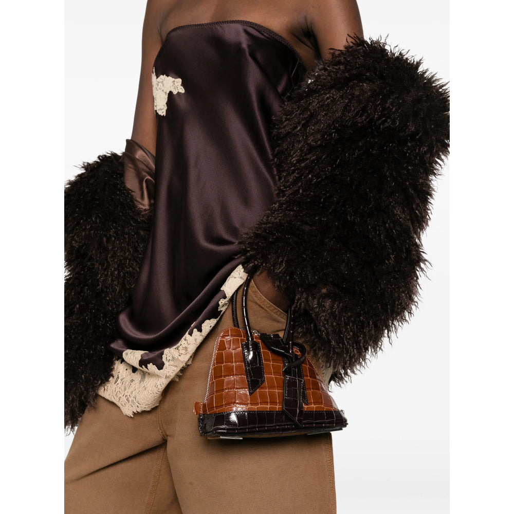 The Attico Brown Mini Bags Women THE ATTICO