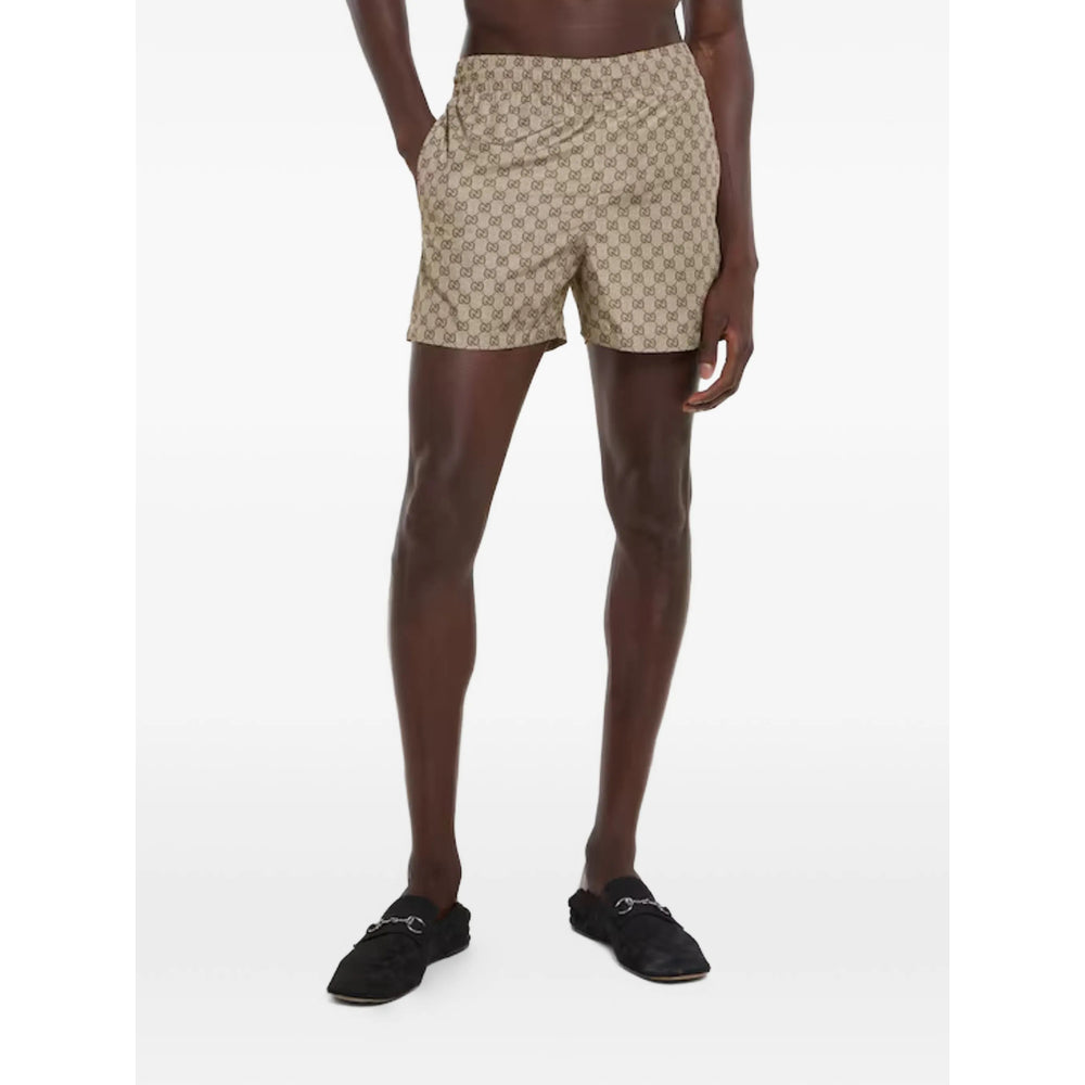 Gucci Neutrals Shorts - Track & Running Shorts Men GUCCI
