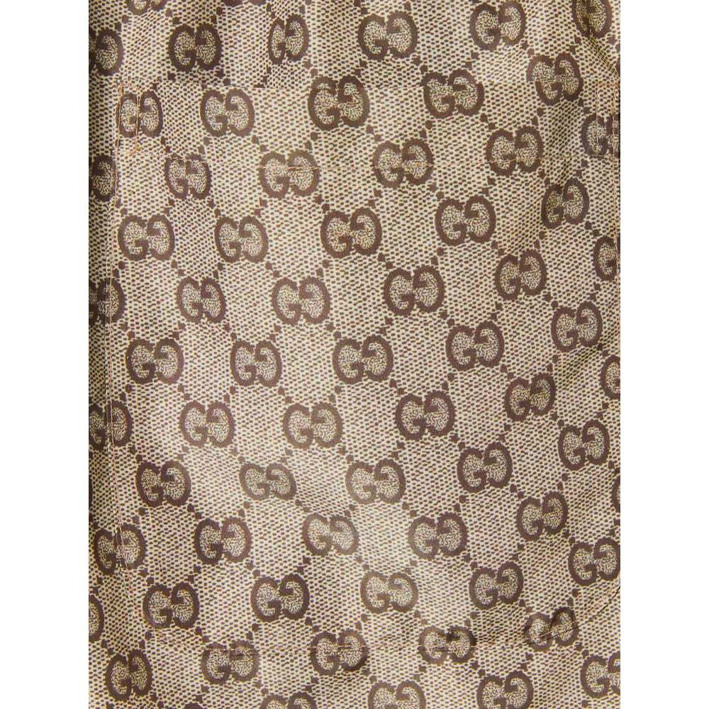 Gucci Neutrals Shorts - Track & Running Shorts Men GUCCI