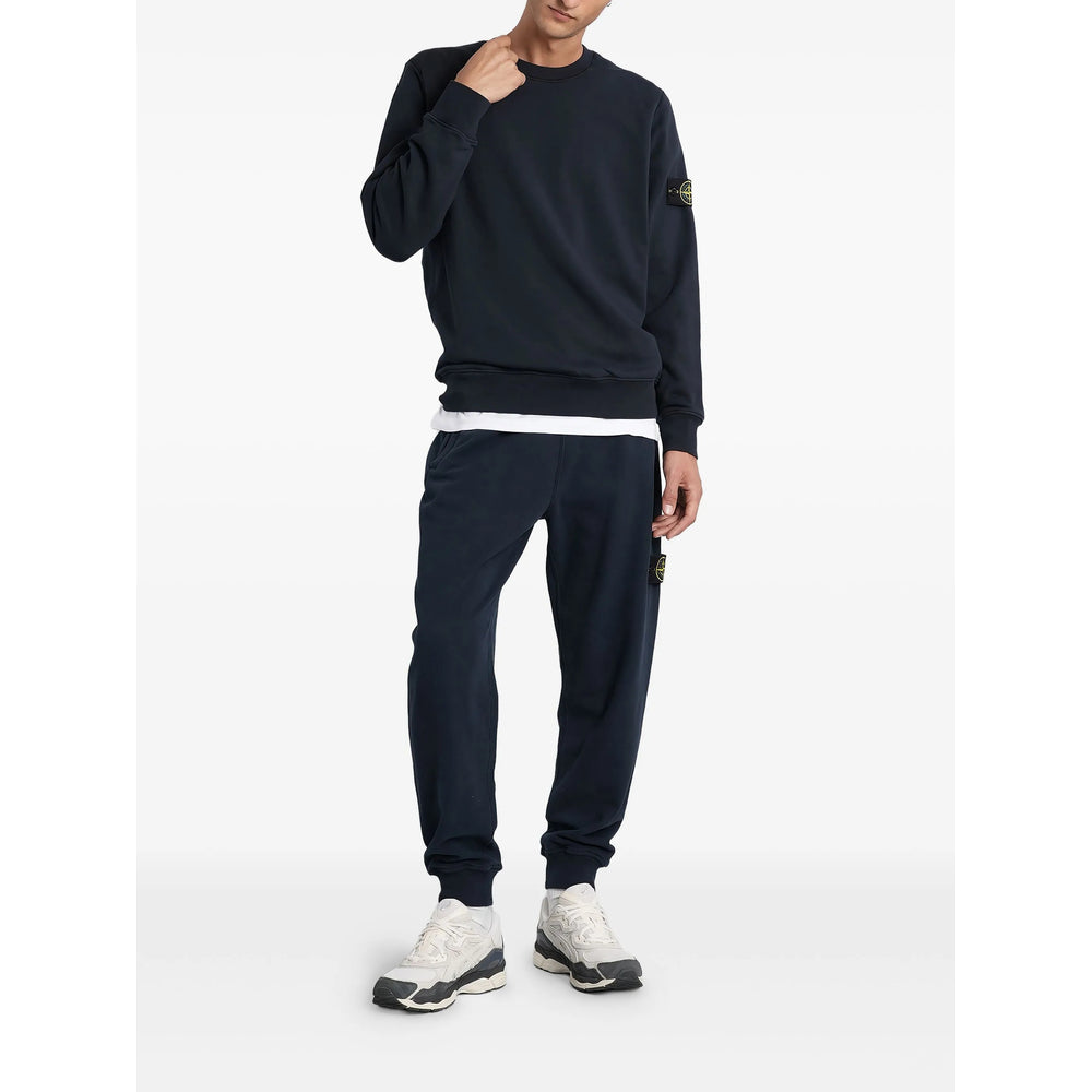 Stone Island Blue Trousers - Track Pants Men STONE ISLAND