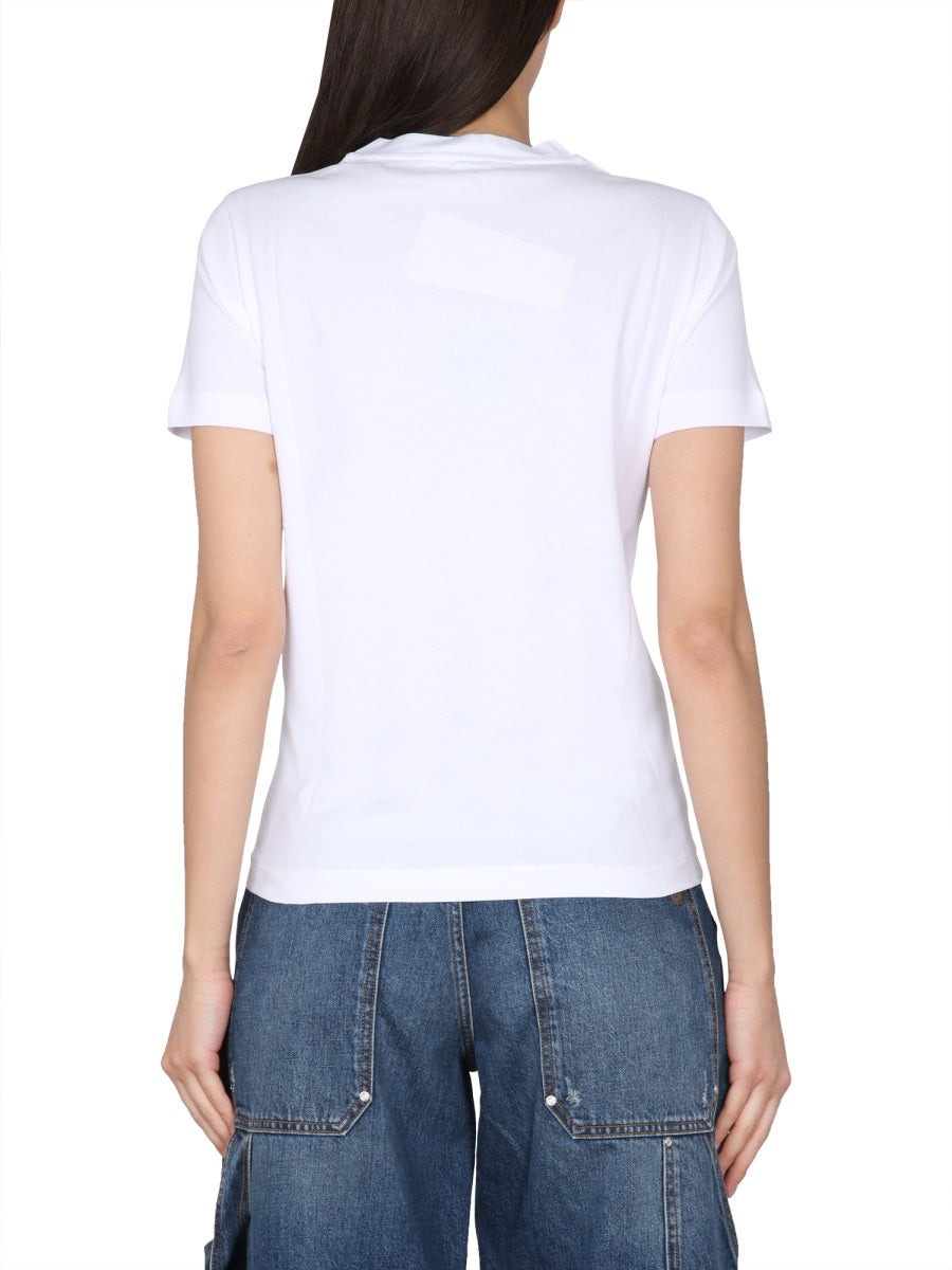 Stella Mccartney Women T-Shirt With Logo STELLA MCCARTNEY