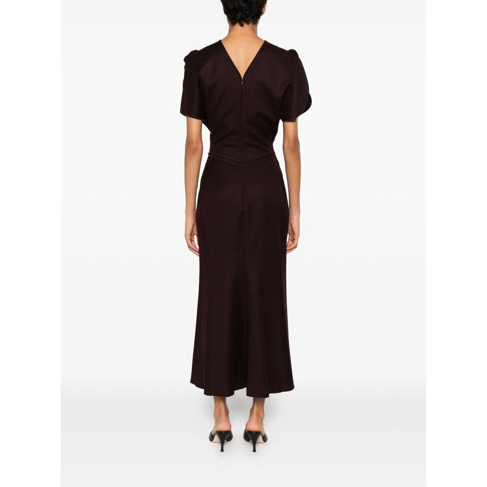 Victoria Beckham Purple Dresses - Day Dresses Women VICTORIA BECKHAM