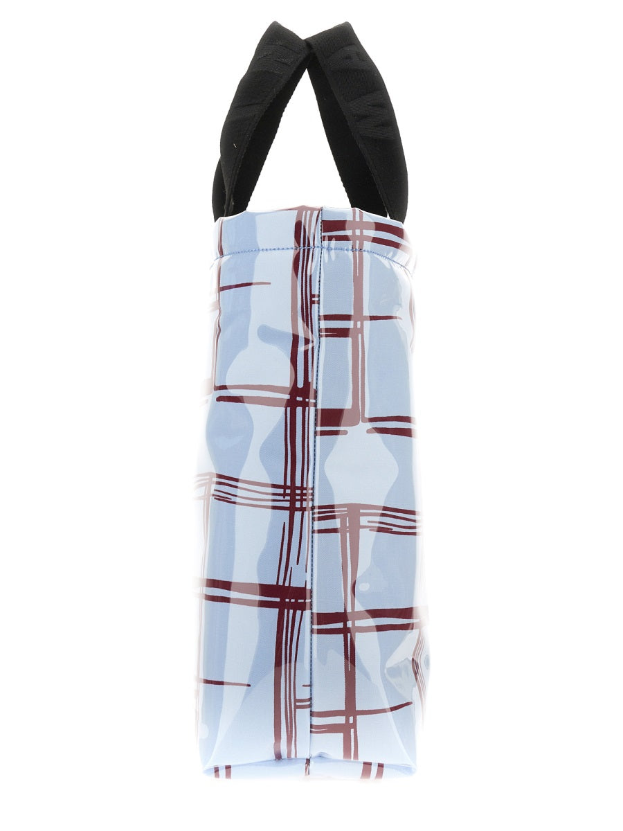 Marni Men Coated Canvas Tote Bag MARNI