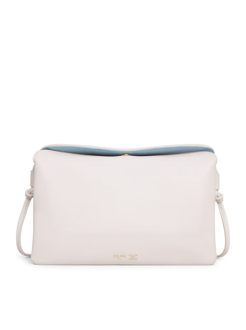 Celine Women Trio With Flap In Smooth Calfskin CELINE