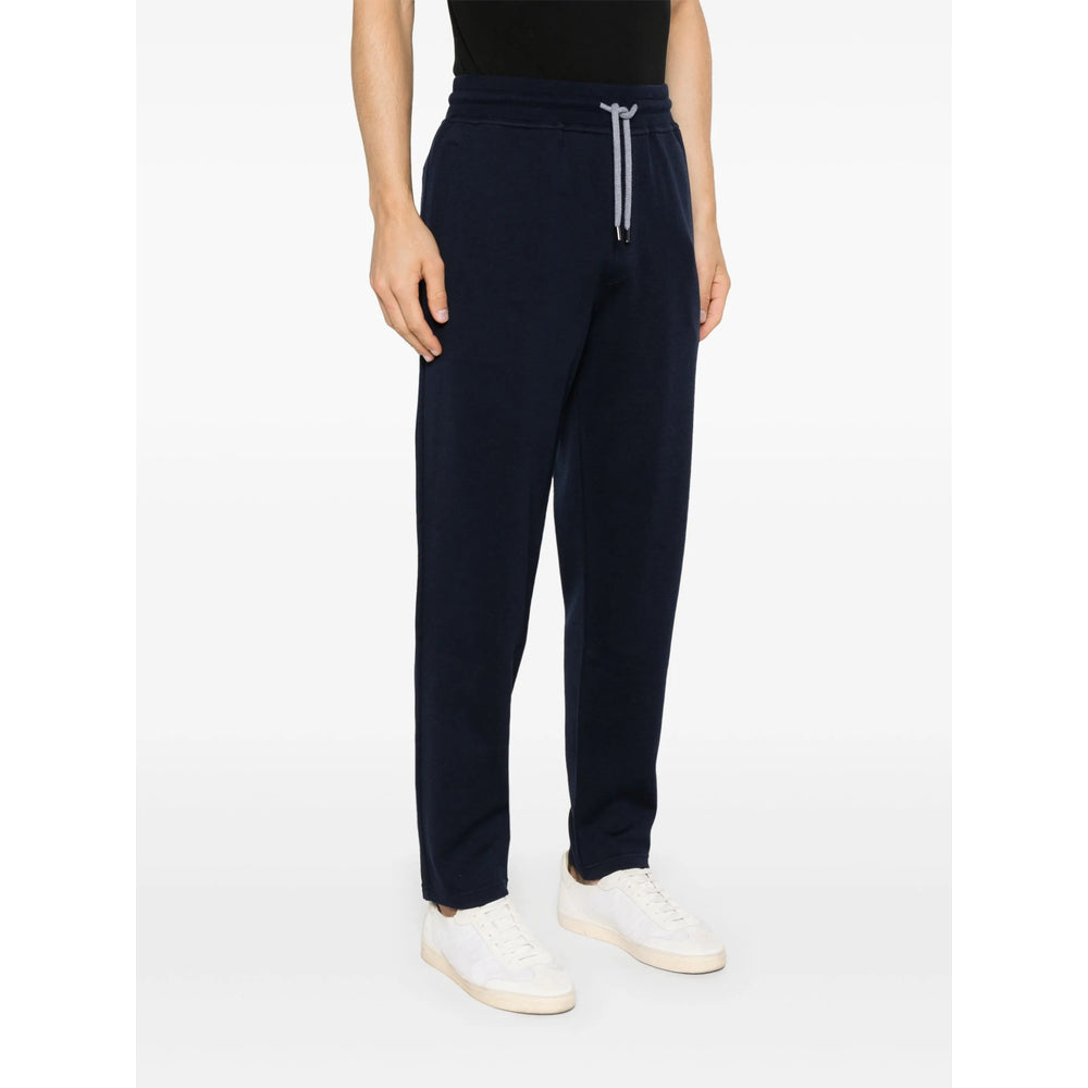 Brunello Cucinelli Blue Trousers - Track Pants Men BRUNELLO CUCINELLI