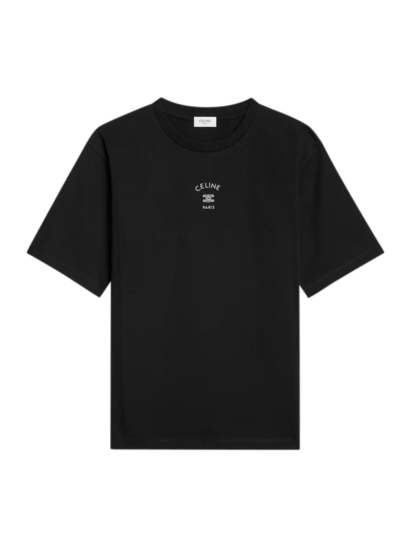 Celine Women Soft Cotton Jersey T-Shirt CELINE