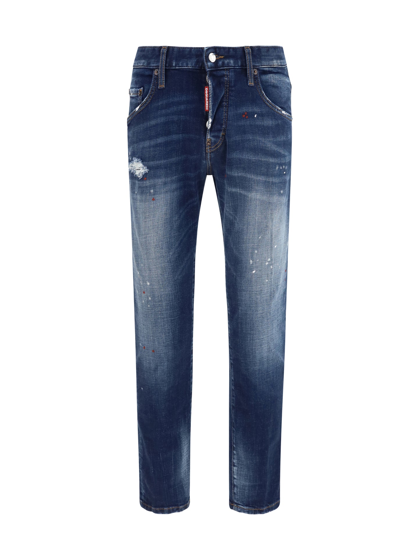 Dsquared2 Men Distressed Skater Jeans DSQUARED2