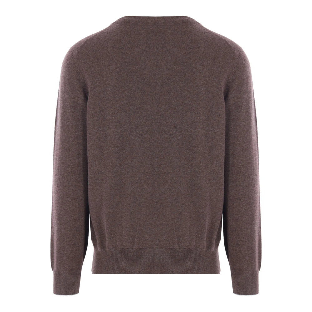 Brunello Cucinelli Brown Sweaters & Knitwear - Jumpers Men BRUNELLO CUCINELLI