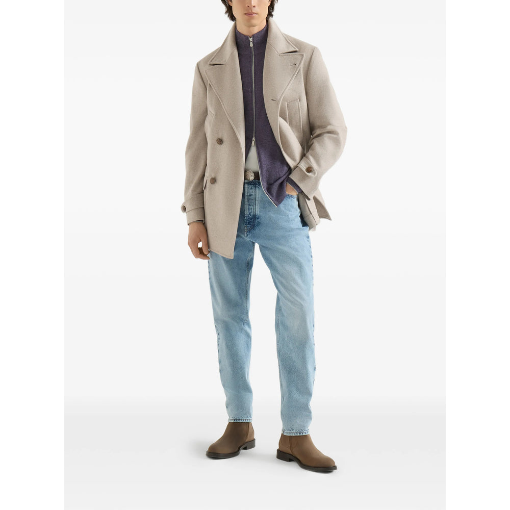 Brunello Cucinelli Purple Sweaters & Knitwear - Cardigans Men BRUNELLO CUCINELLI
