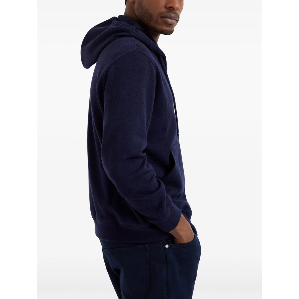 Brunello Cucinelli Blue Sweaters & Knitwear - Hoodies Men BRUNELLO CUCINELLI