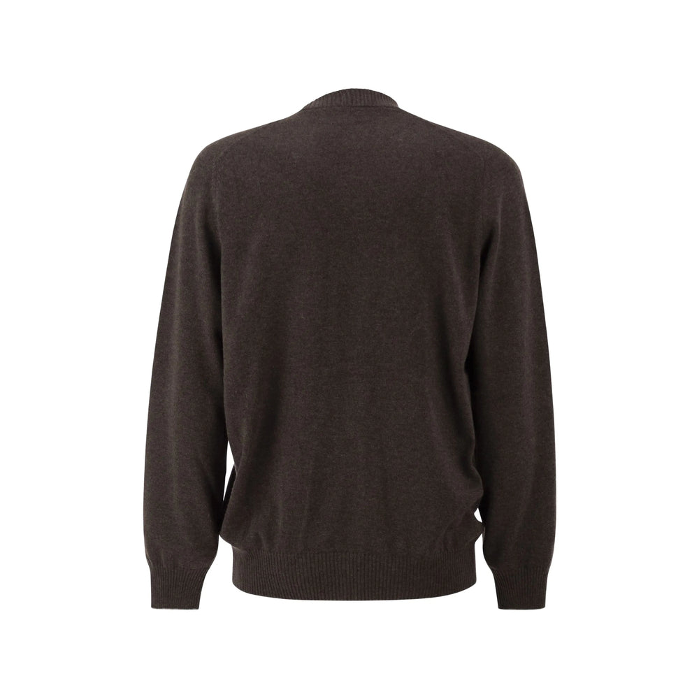 Brunello Cucinelli Grey Sweaters & Knitwear - Cardigans Men BRUNELLO CUCINELLI