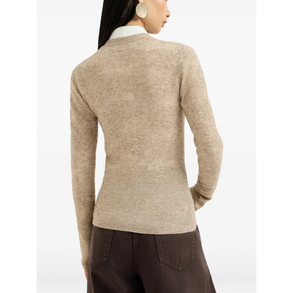 Brunello Cucinelli Neutrals Knitwear - Jumpers Women BRUNELLO CUCINELLI