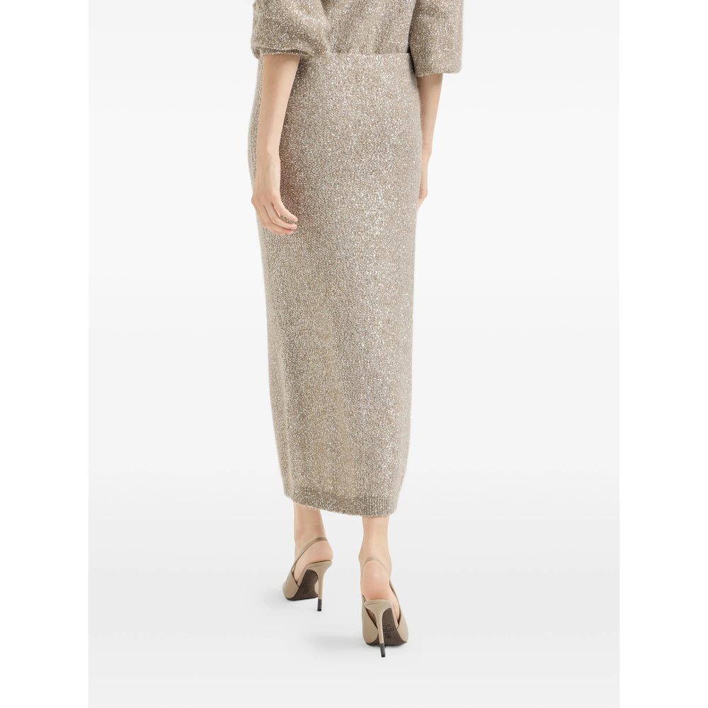 Brunello Cucinelli Neutrals Skirts - Pencil Skirts Women BRUNELLO CUCINELLI