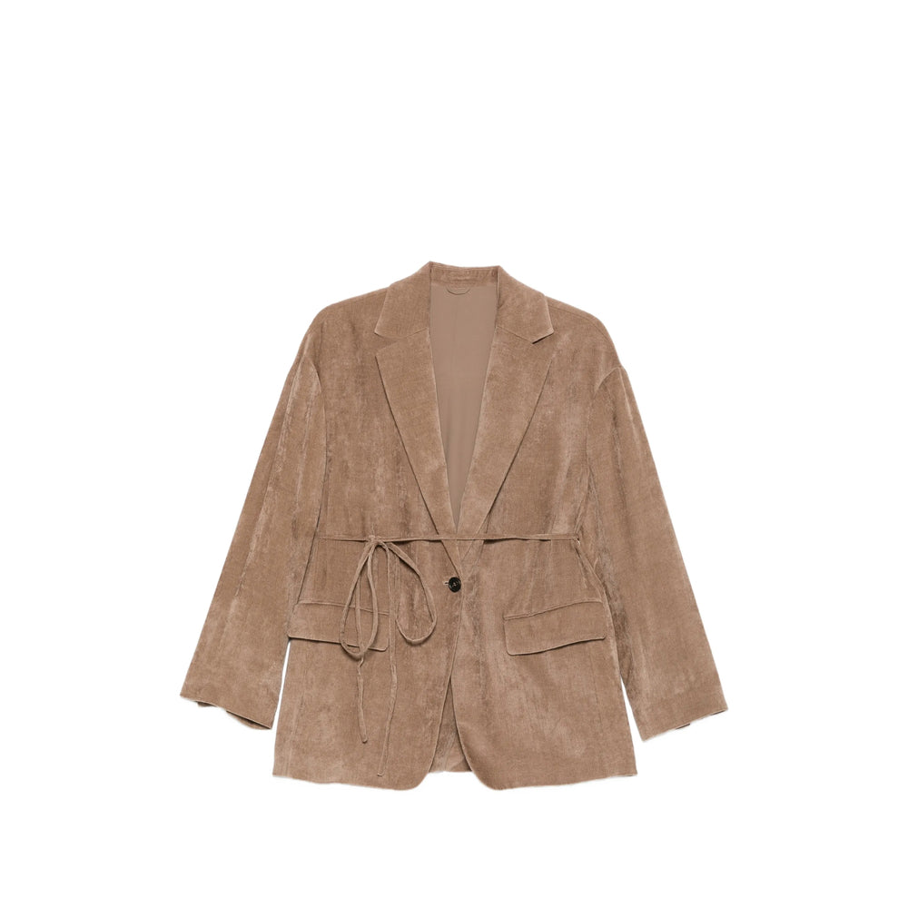 Brunello Cucinelli Neutrals Jackets - Blazers Women BRUNELLO CUCINELLI