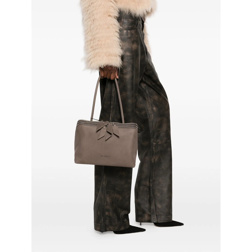 The Attico Grey Tote Bags Women THE ATTICO
