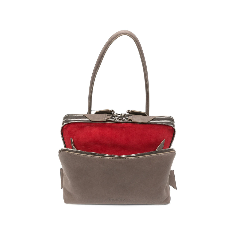 The Attico Grey Tote Bags Women THE ATTICO