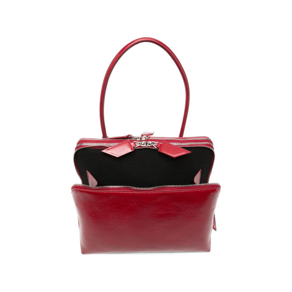 The Attico Red Tote Bags Women THE ATTICO