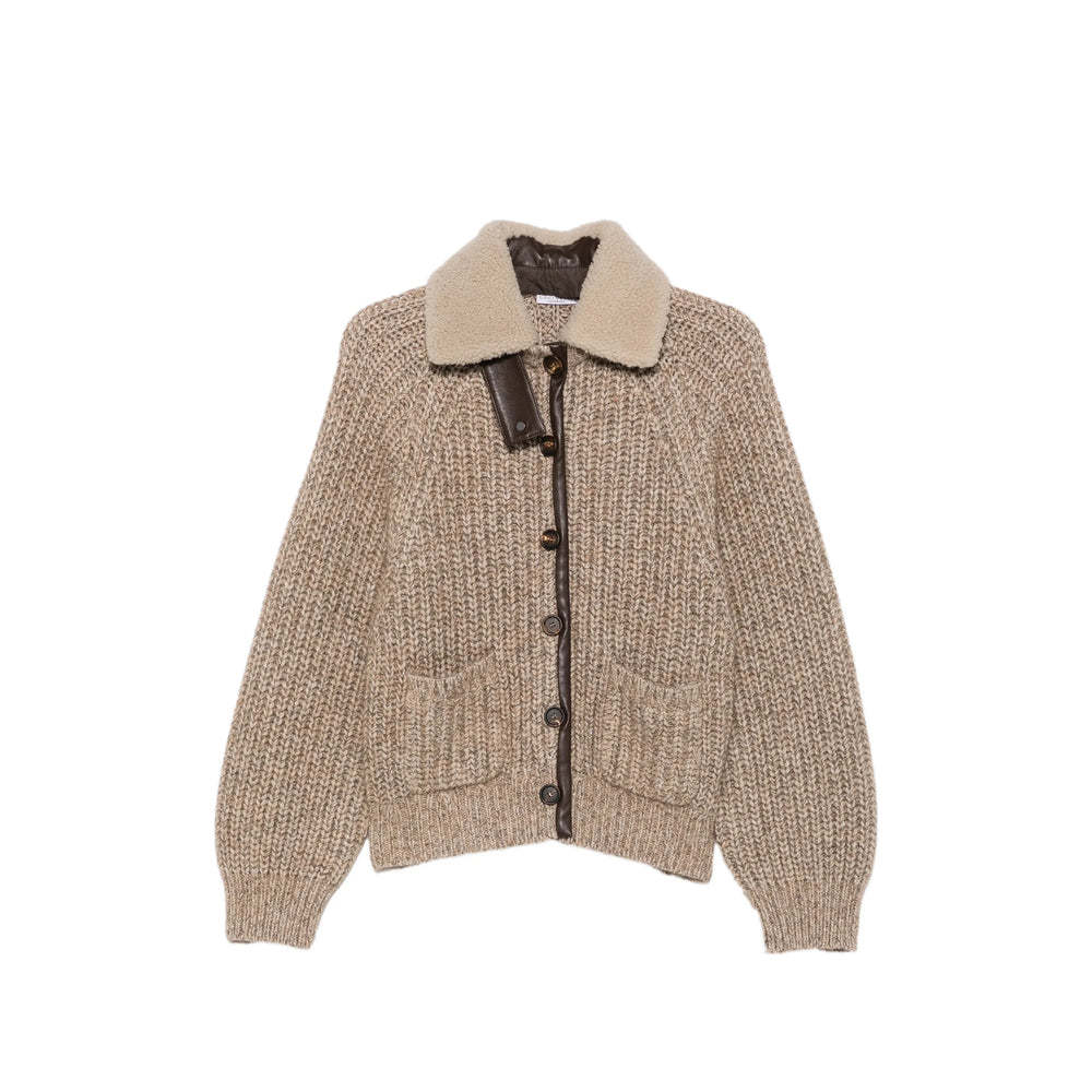 Brunello Cucinelli Neutrals Knitwear Women BRUNELLO CUCINELLI
