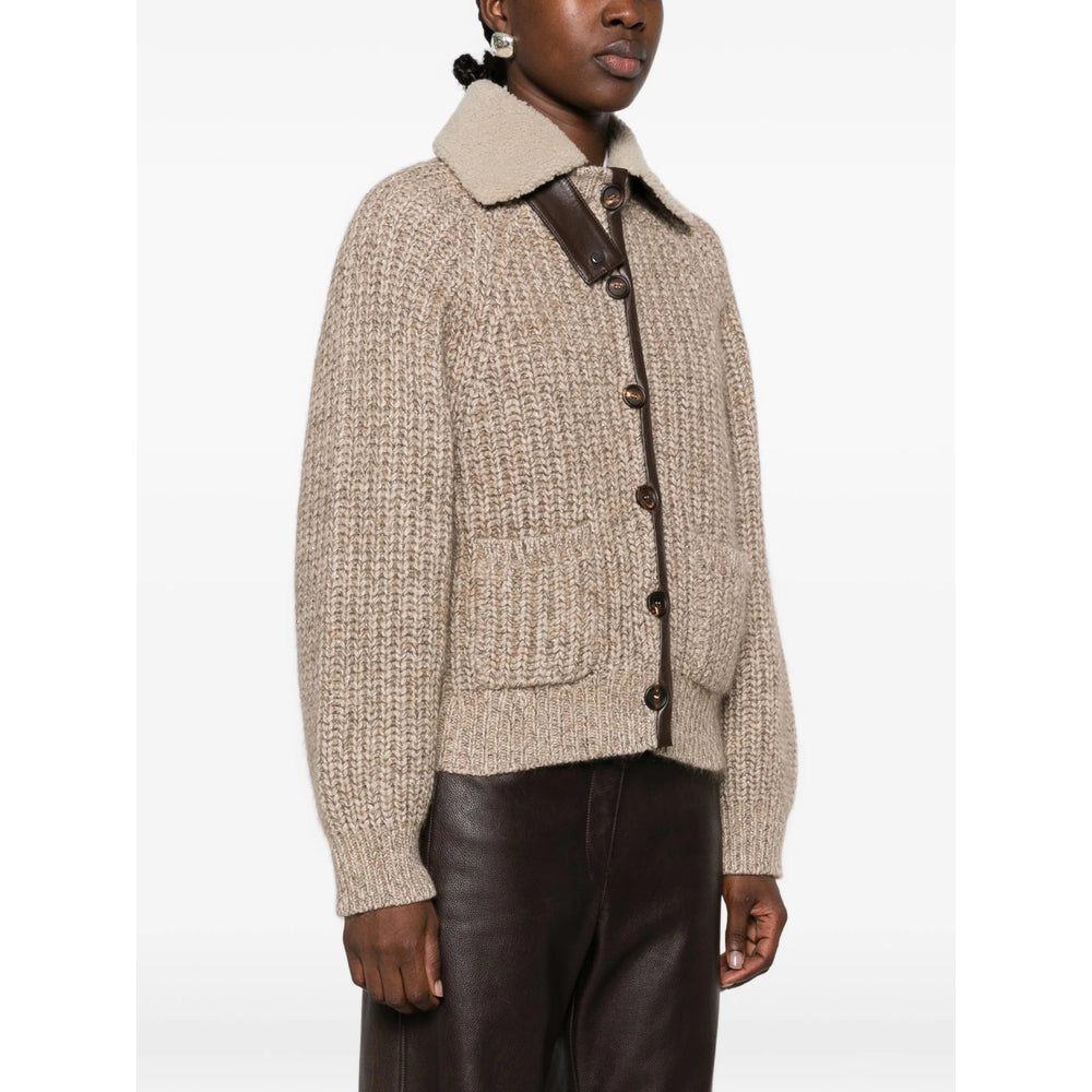 Brunello Cucinelli Neutrals Knitwear Women BRUNELLO CUCINELLI