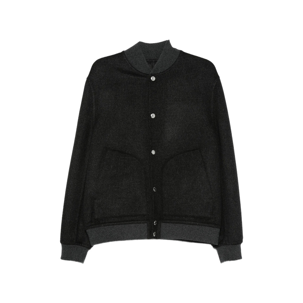 Brunello Cucinelli Black Jackets - Bomber Jackets Men BRUNELLO CUCINELLI