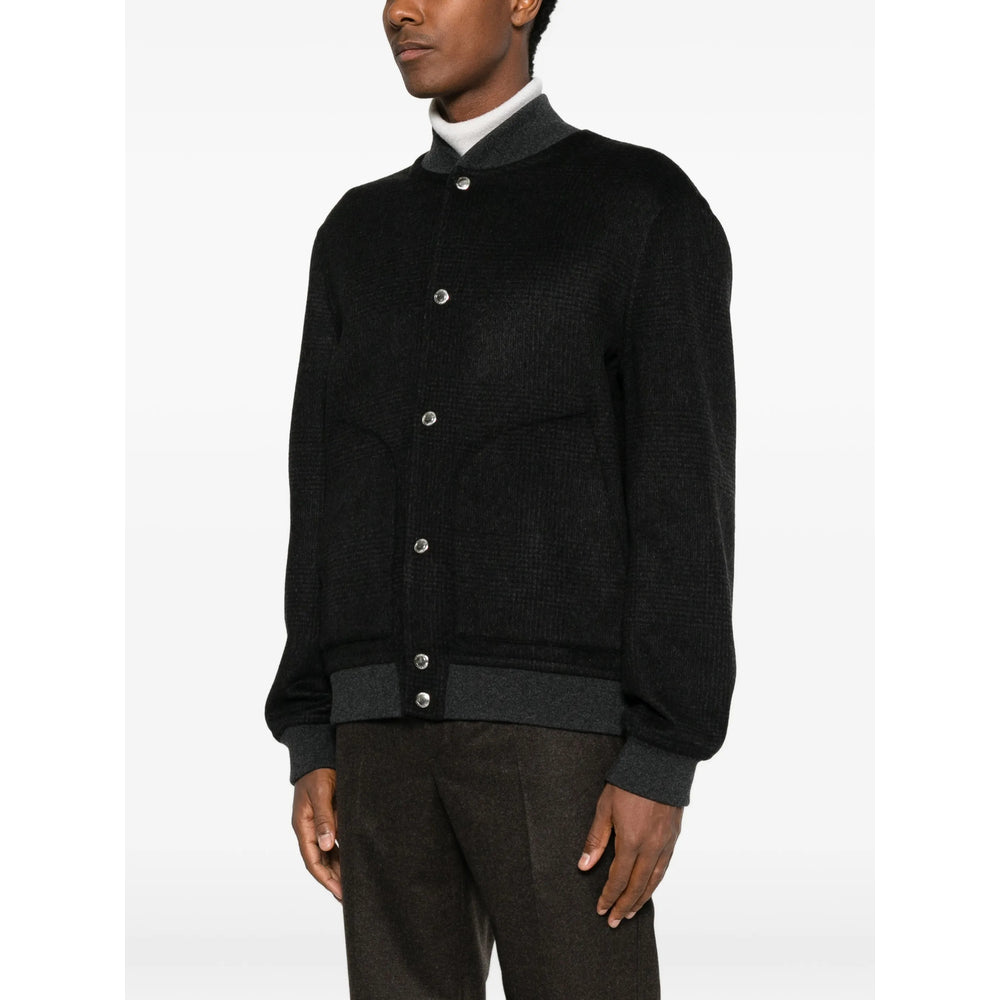 Brunello Cucinelli Black Jackets - Bomber Jackets Men BRUNELLO CUCINELLI
